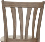 Hillsdale Savana Swivel Counter Height Stool, 29.5" High, Brown Gray