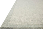 Loloi Magnolia Home by Joanna Gaines Henley Collection HNY-01 Ivory/Spa 3'-6" x 5'-6" Accent Rug