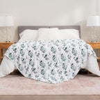 Berkshire Blanket Peanuts® VelvetLoft® Cute Character Snoopy Plush Blanket,Snoopy Desert Travel White,Twin 60 in x 90 in (Official Peanuts® Product)