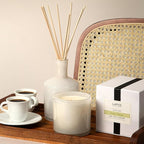 LAFCO New York Signature Candle, Celery Thyme - 15.5 oz - 90-Hour Burn Time - Reusable, Hand Blown Glass Vessel - Made in The USA