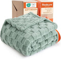 Bedsure GentleSoft Twin Blanket for Bed - Super Soft Cozy Blankets for Women Men Girls, Cute Fuzzy Fleece Throws for Bedroom Couch, Sage Green, 60x80 Inches