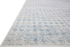 Loloi Kamala Collection KAM-04 Sky/Dove 7'-10" x 10' Area Rug