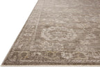Loloi Magnolia Home by Joanna Gaines Pace Collection PAC-03 Taupe/Wheat 5'-3" x 5'-3" Round Area Rug