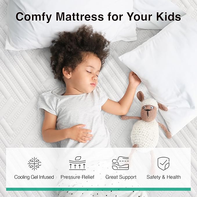 Novilla Mattress Queen Size, 8 Inch Cooling Memory Foam Queen Mattress in a Box for Contour Support & Pressure Relieving & Plush Comfort, CertiPUR-US Certified Foam