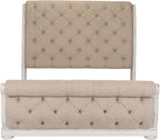 Liberty Furniture Industries Abbey Park Sleigh, Queen, White