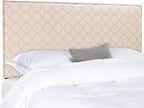 Safavieh Home Sydney Modern Pale Pink and Beige Headboard, Queen