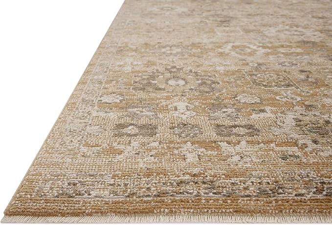 Loloi Magnolia Home by Joanna Gaines Pace Collection PAC-07 Sunset/Stone 9'-6" x 12'-3" Area Rug