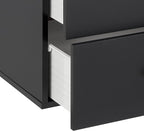 Prepac HangUps 30'' Garage Storage Cabinet with 3 Drawers, Wood Wall Mount Pantry Cabinet, Wall Hanging Laundry Room Cupboard, Kitchen Pantry for Garage, Kitchen and Laundry Organization, Black