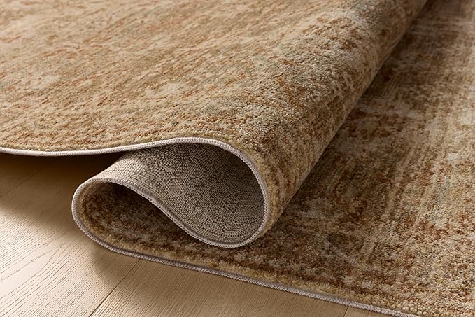 Loloi Magnolia Home by Joanna Gaines Junie Collection JUE-03 Spice/Multi 3'-11" x 5'-7", .38" Pile Height, Accent Rug