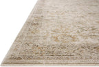 Loloi Magnolia Home by Joanna Gaines Pace Collection PAC-04 Natural/Multi 5'-3" x 5'-3" Round Area Rug