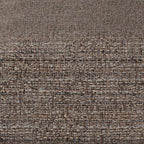 SIMPLIHOME Milltown 27 inch Wide Contemporary Rectangle Footstool Ottoman Bench in Mink Brown Tweed Look Fabric, Assembled, for the Living Room and Bedroom