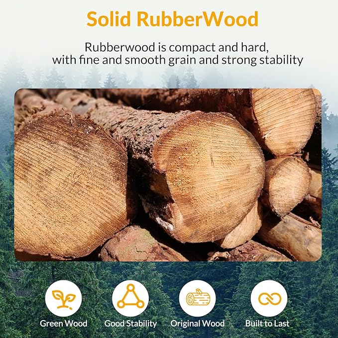 PrimeZone Swivel Bar Stools Set of 8, 30 Inch Bar Height Barstools, Black Faux Leather Bar Stool with High Backrest & Solid Wood Legs & Wrap-Around Footrest, Counter Stools for Kitchen Island, Pub