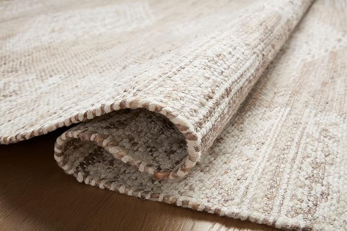 Loloi Angela Rose Rivers Collection RIV-05 Lilac/Ivory 8'-6" x 11'-6" Reversible Area Rug