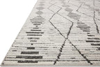 Loloi Kamala Collection KAM-02 Charcoal/Dove 7'-10" x 10' Area Rug