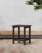 POLYWOOD ECT18MA Long Island 18" Side Table, Mahogany