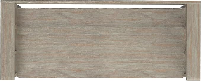 SIMPLIHOME Acadian Entryway Storage Bench - 48 inch Wide Solid Wood Hallway Seat in Distressed Grey, Transitional Bench for Entryway or Living Room with Lift-Up Lid and Spacious Storage