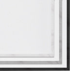 Stupell Industries Grey Sweet Home Cotton Flowers in Vase Black Framed Wall Art, 12 x 12, Multi-Color