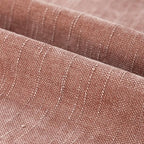 Foindtower Pack of 2 Textured Chenille Throw Decorative Pillow Covers Square Accent Solid Cushion Cover Neutral Farmhouse Pillow Case for Couch Sofa Bedroom Living Room 24x24 Inch,Dusty Pink