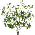 Eucalyptus Stems 32"Fake Plants Eucalyptus Greenery For Vase Artificial Plants Indoor Bay Leaves Bathroom Decor Fake Leaves Greenery Stems Eucalyptus Leaves Dining Room Decor Nordic Decor(4pcs)