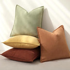 ZWJD Throw Pillow Covers 20x20 Set of 4 Chenille Pillow Covers with Elegant Design Soft and Luxurious Decorative Throw Pillows for Couch, Bed, and Home Decor