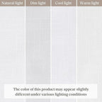 Madison Park Kyler Cordless Roman Shades - Single Panel, Lightweight Linen Blend Fabric, Natural Design, Easy Installation, Light Filtering Window Blind, Bedroom, Living Room Decor 27"W x 64"H White