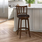 Hillsdale Presque Isle Swivel Stool, Bar Height, Cherry