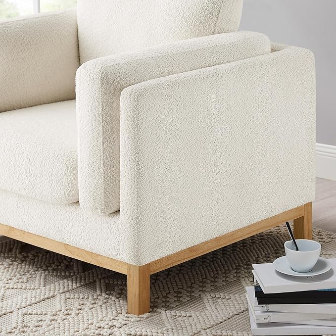 VANOMi 41.34" Oversized Accent Chair Set of 2, Chenille Armchair Living Room Chairs with Wide Armrest Pads Solid Wooden Legs, Reading Chair for Bedroom, Apartment, Office