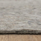 Mohawk Home 2' 6" x 8' Non Slip Grip Rug Pad 1/4" Thick Dual Surface Felt Cushion + Rubber Gripper - Safe for All Floors