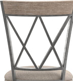 Hillsdale Stewart Indoor/Outdoor Swivel Counter Height Stool, Aged Pewter