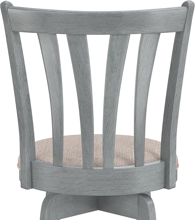 Hillsdale Furniture Hillsdale Savana Swivel Counter Stool, Blue