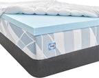 Sealy Dreamlife 3” Gel Memory Foam Full Mattress Topper with 1” Quilted Cooling Cover, SealyComfort Gel Foam, SealyCool Poly Blend Cover