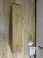 Tribesigns 63-Inch Long Console Table, Farmhouse Entryway Table with 2 Drawers and X-Shaped Legs, Narrow Sofa Furniture Behind The Couch for Entrance, Hallway, Living Room, Warm Brown