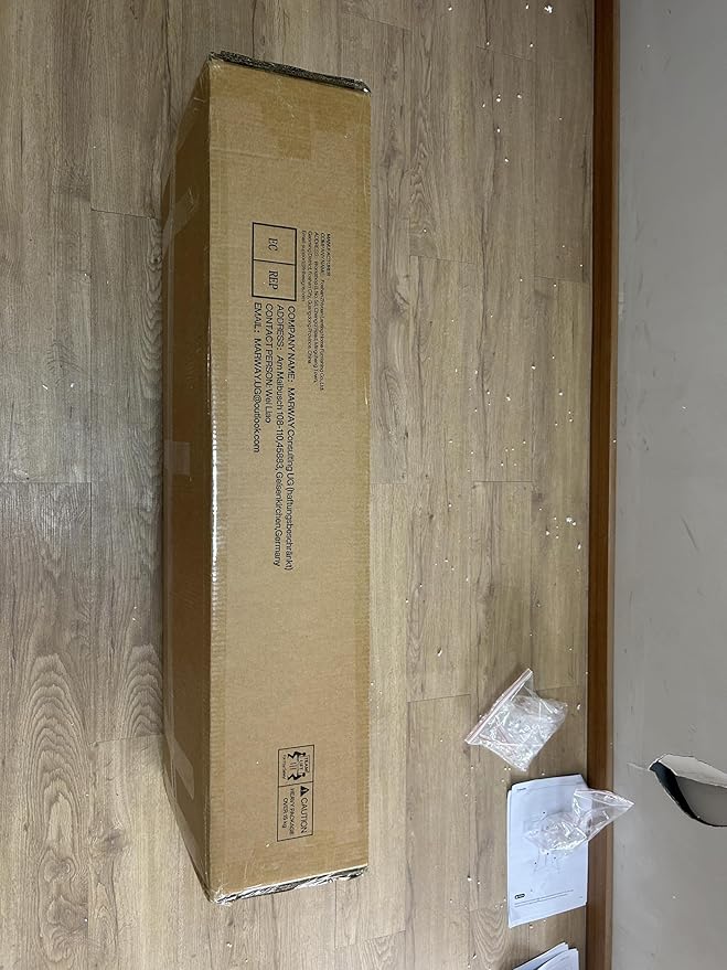 Tribesigns 63-Inch Long Console Table, Farmhouse Entryway Table with 2 Drawers and X-Shaped Legs, Narrow Sofa Furniture Behind The Couch for Entrance, Hallway, Living Room, Warm Brown