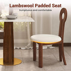 Sintered Stone Square Office Table and Chair Set - Meeting Table for Small Offices (Walnut‌ Leg and Pandora Top, 1 Table and 2 Chairs)