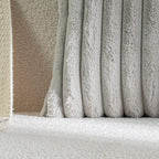 DEELAND Pack of 2,Double-Sided Faux Fur Plush Decorative Throw Pillow Covers Fuzzy Striped Soft Pillowcase Cushion Covers for Sofa Couch Bedroom Lightgrey 20x20 inch