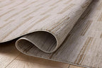Loloi Amber Lewis Cali Collection CIL-04 Ivory/Tobacco 11'-6" x 15'-7", .25" Pile Height, Area Rug