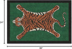 RUGGABLE x Jonathan Adler Machine Washable Modern Area Rug – Tiger Emerald 2x3, Stain-Resistant, Non-Slip – Small Rugs for Living Room, Bedroom, Hallway, Entryway & Bathroom–with Cushioned Pad