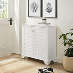 Crosley Furniture Lydia Accent Storage Cabinet, Bar, Buffet for Kitchen, Living Room, or Entryway, White