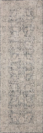 Loloi Amber Lewis Alie Collection ALE-05 Charcoal/Beige 7'-10" x 10', .13" Pile Height, Area Rug