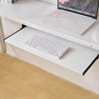 Karl home Twin Loft Bed with Desk and Storage Shelvs,Twin Bunk Bed with Desk for Kids Teens Adults, Saving Space,No Box Spring Needed, Non-Noice, White