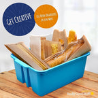 Really Good Stuff Classroom Stacking Bins - Neon - Set of 4