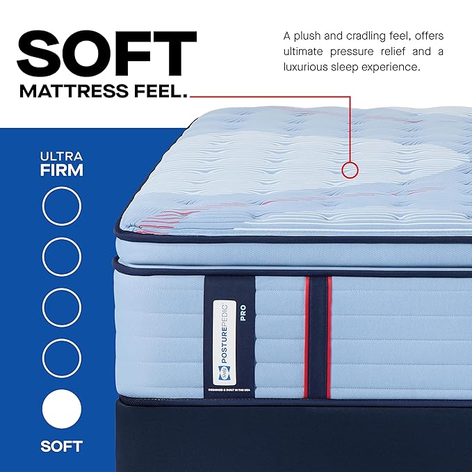 Sealy Posturepedic® Pro Haverford 15" Soft Pillowtop Innerspring Mattress - Full