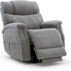 Power Lift Recliner Chair for Elderly - Electric Powered Recliner with Zero Gravity, 360 lbs Capacity, Extended Leg Support, USB, Supportive Design for Seniors, Dark Gray