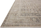 Loloi Chris Loves Julia Ida Collection IDA-06 Slate/Natural 11'-6" x 15'-6", .19" Pile Height, Area Rug