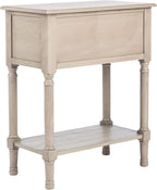 SAFAVIEH Home Collection Primrose Greige 3-Drawer Console Table