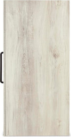 Signature Design by Ashley Cambeck Industrial 5 Drawer Chest with Safety Stop, Whitewash