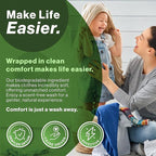 Happy Elephant Laundry Detergent Sheets, Fragrance Free, Natural Biodegradable Laundry Sheets, Plant Based, Tough on Stains, Gentle on Skin, Compatible with HE & Any Washing Machine, 62 Sheet, 1 Pack