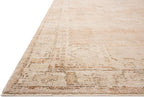 Loloi Chris Loves Julia Palma Collection PLM-02 Spice/Natural 2'-7" x 10'-0" Runner Rug Vintage Style Boho Living Room Bedroom Carpet