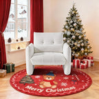 33.9" Accent Chairs, Modern Upgrade Sherpa Fabric Arm Chair Comfy Upholstered Armchair Leisure Single Sofa Chair with a Waist Pillow for Bedroom, Office and Living Room