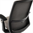 Haworth Soji Office Chair with Ergonomic Adjustments, Flexible Mesh Back (Clay)